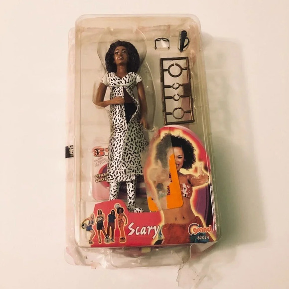 Vintage 1998 Scary Spice Girls 6 Inch Tall  Action Figure Doll Mel B Damaged - Picture 7 of 16